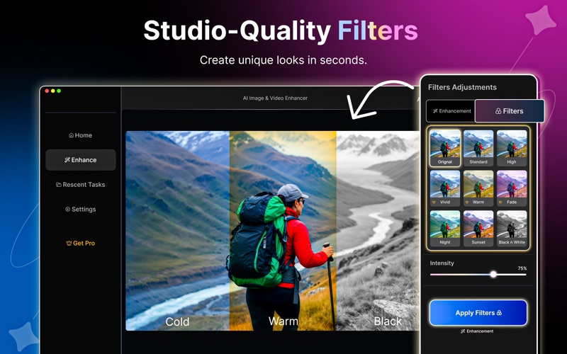Unblur X - AI Image Enhancer screenshot