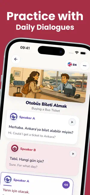 Learn Turkish Daily by Turco screenshot 2