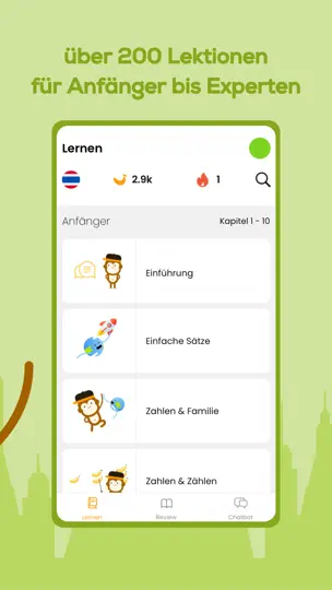 Screenshot von Thai Lernen Für Anfänger: Ling auf dem iPhone 2