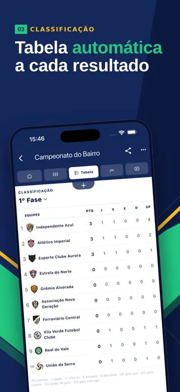 Copa Fácil: Criar Campeonato screenshot 3 of 8