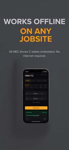 Conduit Fill Pro - Electrician screenshot