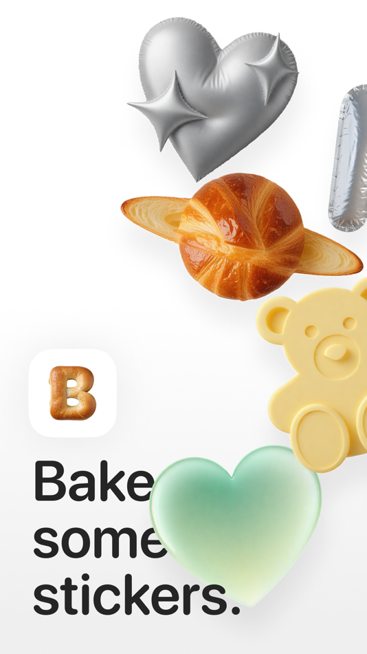 #1. Bake some stickers with AI (iOS) 由: Hongmin Park