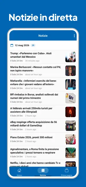 Italy News - Quotidiani Calcio screenshot 2