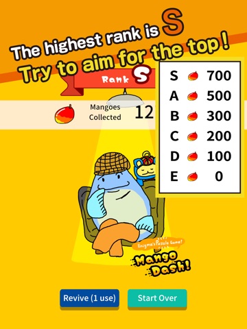 Puzzle Game Mango Dash iPad screenshot