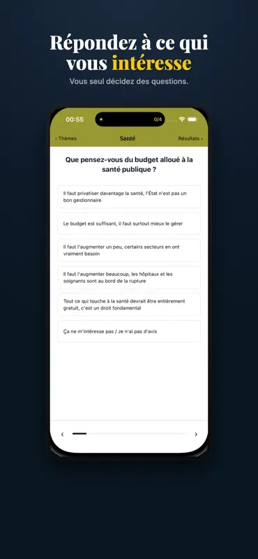 Quizz du Berger – Vote 2027 screenshot 3 of 5