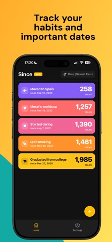 Days Since & Countdown – Since Screenshot 1 of 6