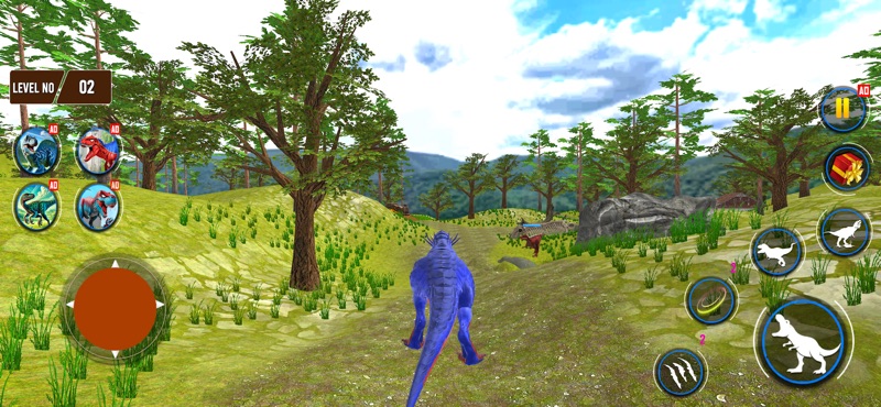 Dino Family Adventure Game screenshot 10