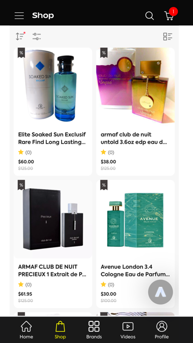 Best Brands Perfume Screenshot