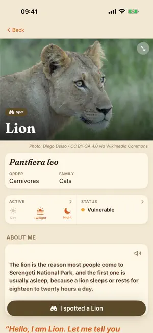 Serengeti Safari: Map & Guide screenshot 3