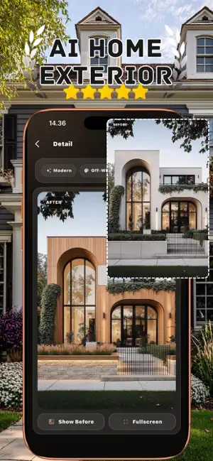 Home Exterior : AI Landscape screenshot 1
