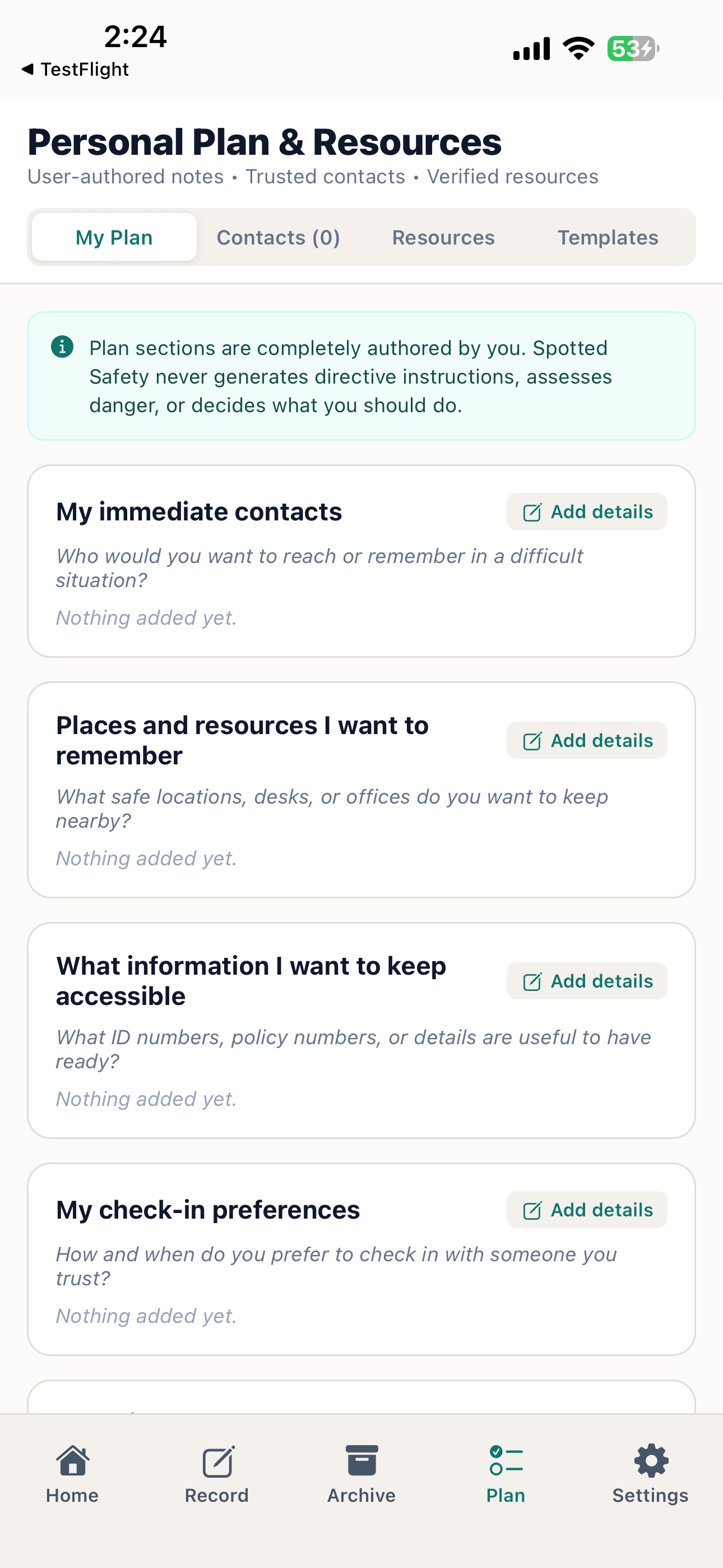 Screenshot 4 of Spotted Safety