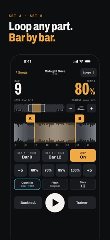 Song Looper for Drummers screenshot 1