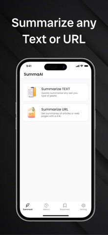 Summarizer - Text Summary Screenshot 2 of 4