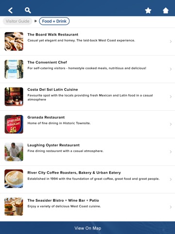 Powell River iPad screenshot