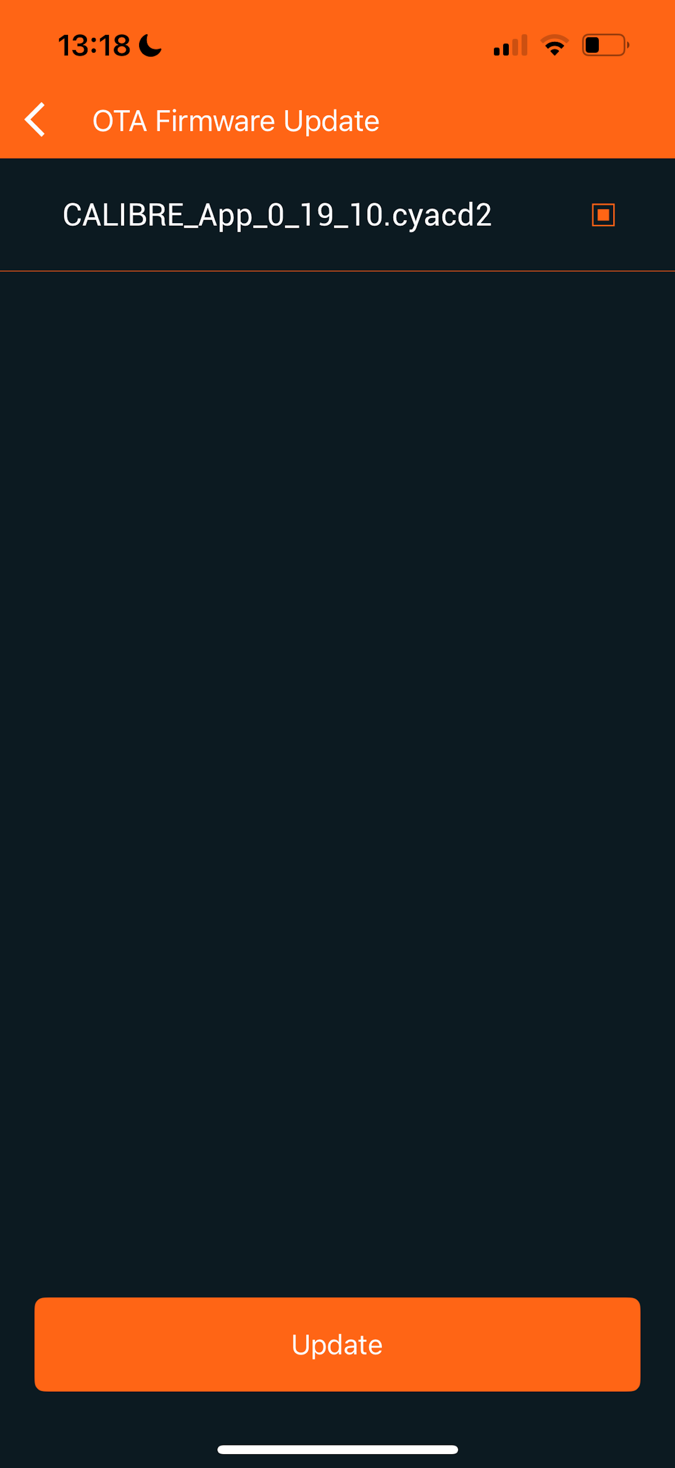 Calibre Firmware Updater