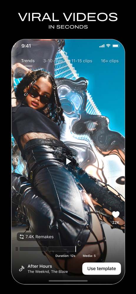 Vids AI - Reels Video Editor screenshot 6