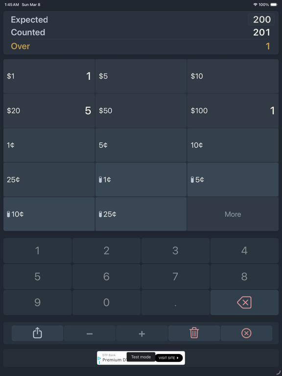 Screenshot #5 pour ChaChing Money Counter