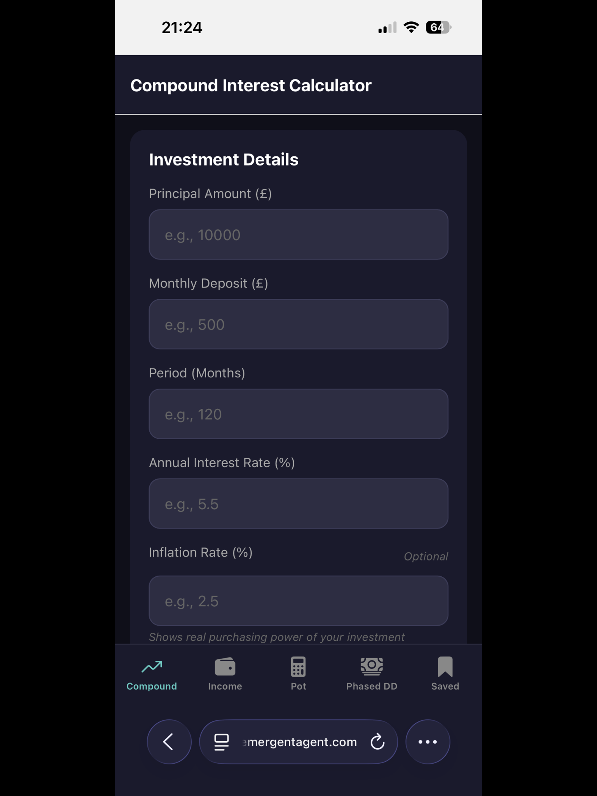 Pension Calc