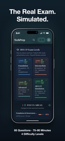 Cloud Practitioner Exam Prep Screenshot 2 of 10
