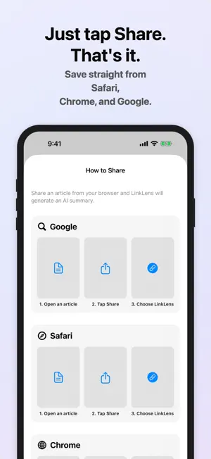 LinkLens - AI URL Summarizer screenshot 3
