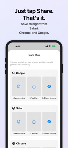 LinkLens - AI URL Summarizer Screenshot 3 of 7