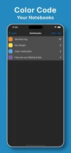 Keep Track - Daily Notebook screenshot #6 for iPhone