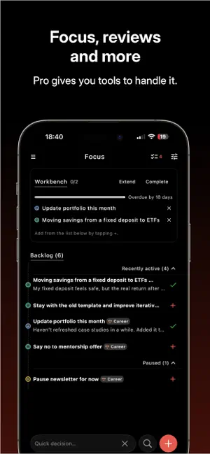Decision Log - Track Decisions screenshot 4
