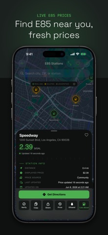 E85 App Screenshot 2 of 4