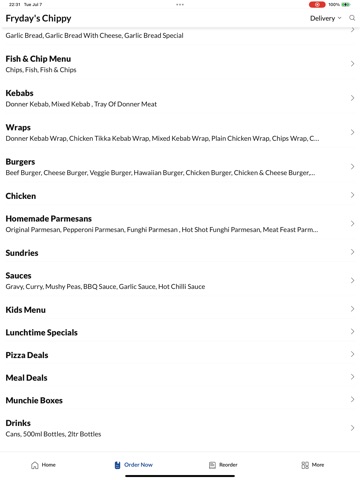 App screenshot