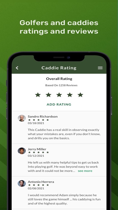 Caddy Time iPhone screenshot 5 - Utilities app