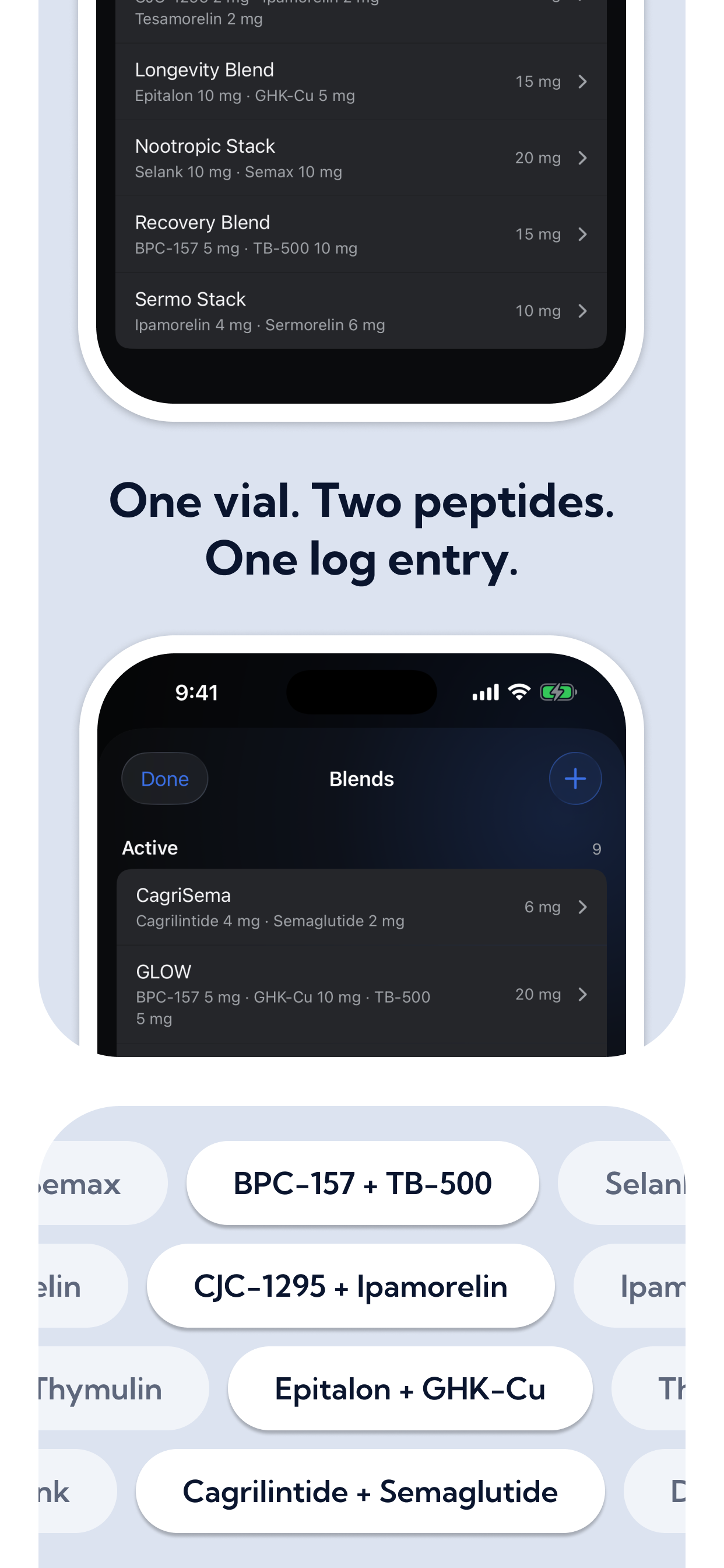ProtoPep: GLP-1 Tracker