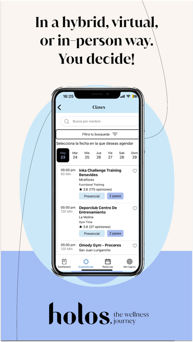 Holos, your wellness journey Screenshot