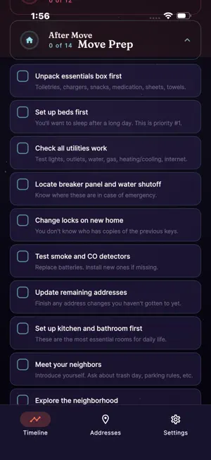 Move Prep screenshot 2