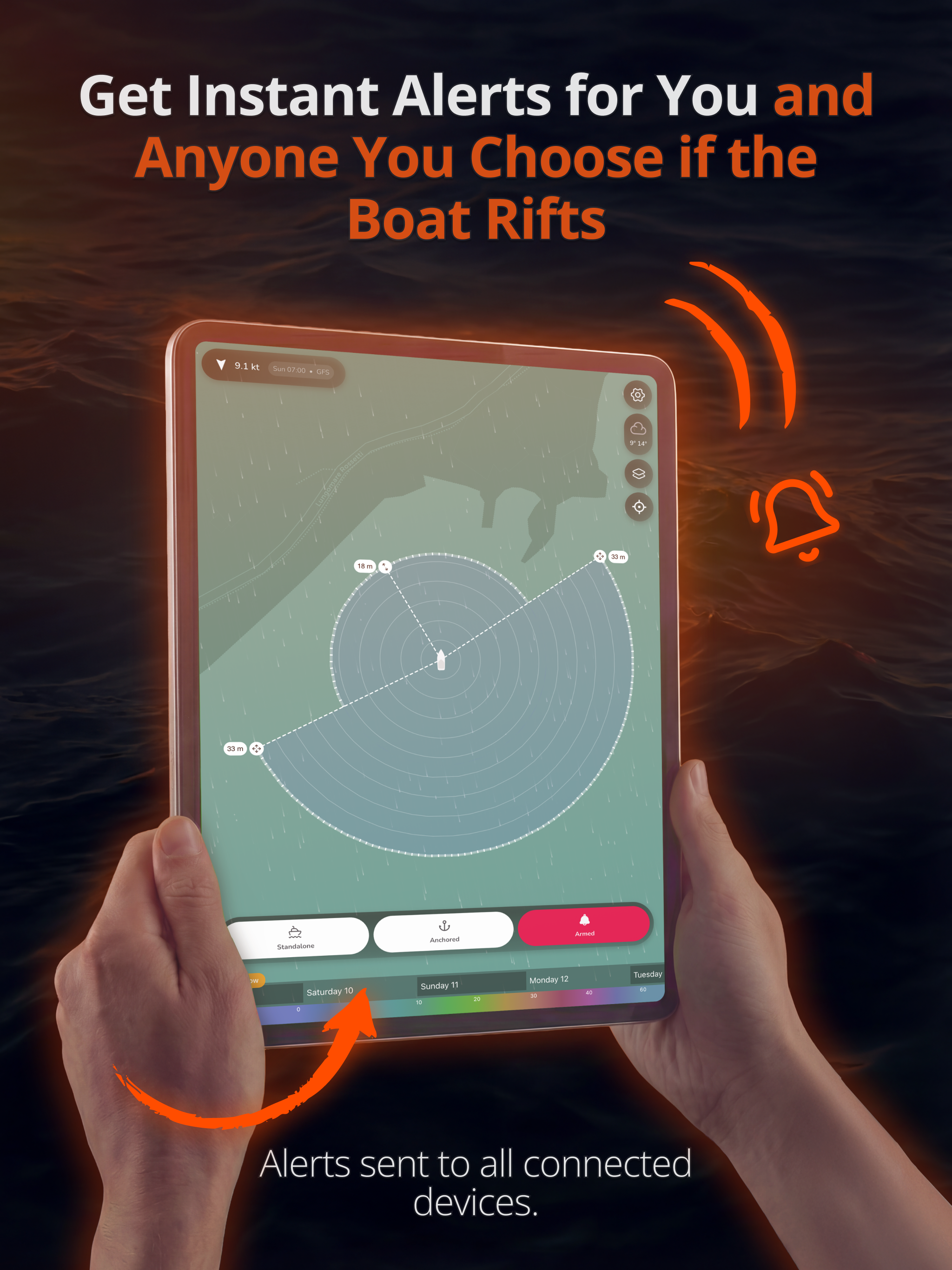 Seahorse Anchor Alarm screenshot 11
