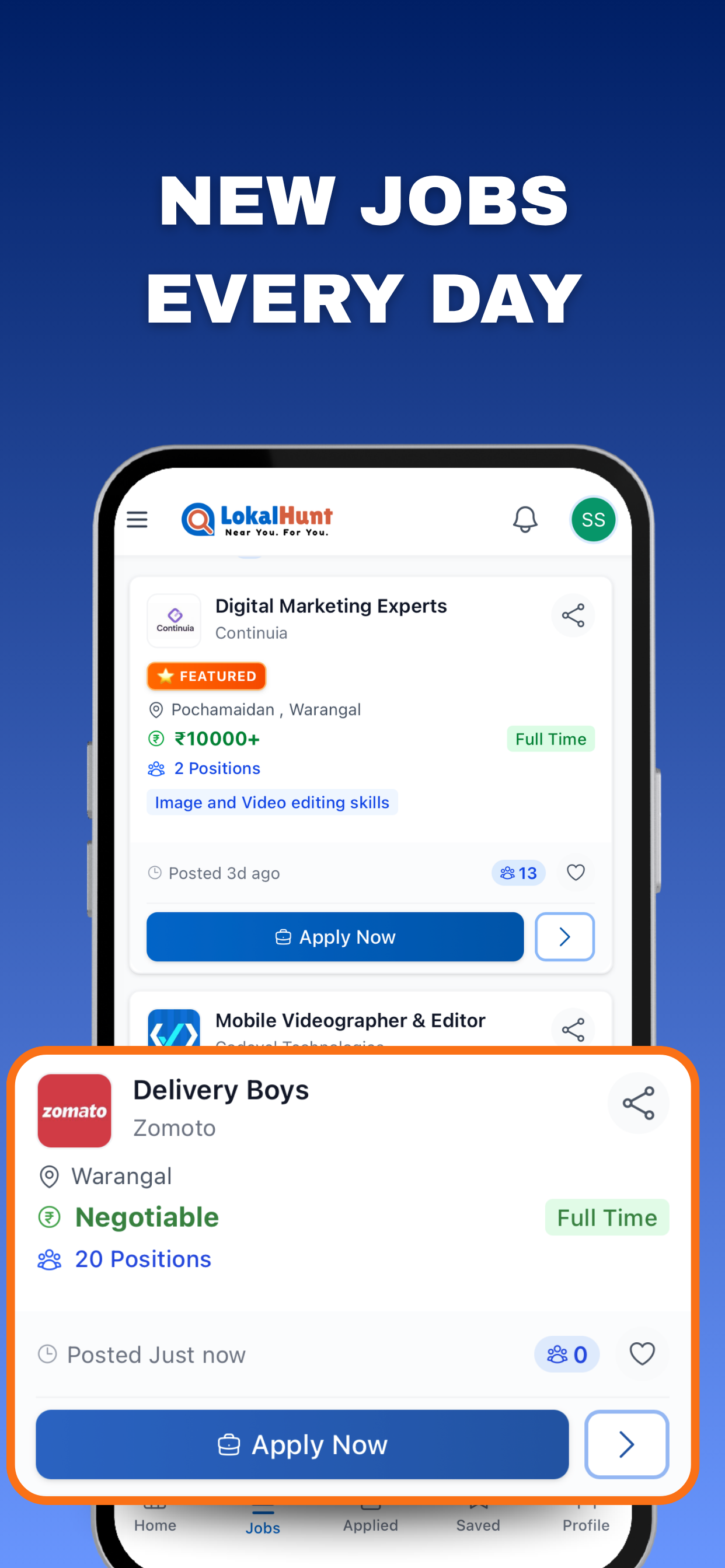 LokalHunt - Local Job Search screenshot 2