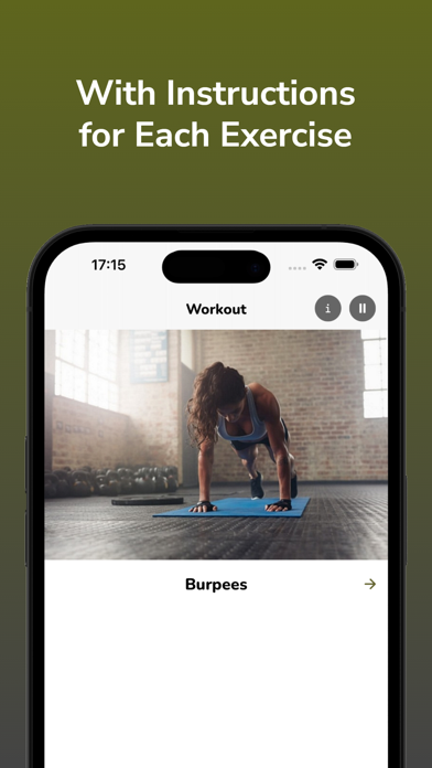 Military Style Fitness Workout Screenshot