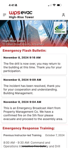 WPS Evac Screenshot 1 of 10