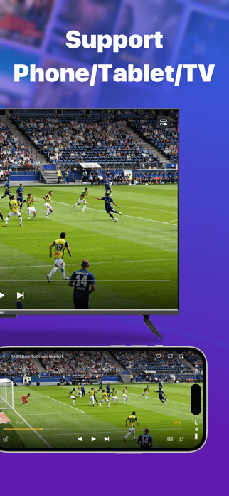 IPTV Stream Player – Live TV Screenshot 2 of 7