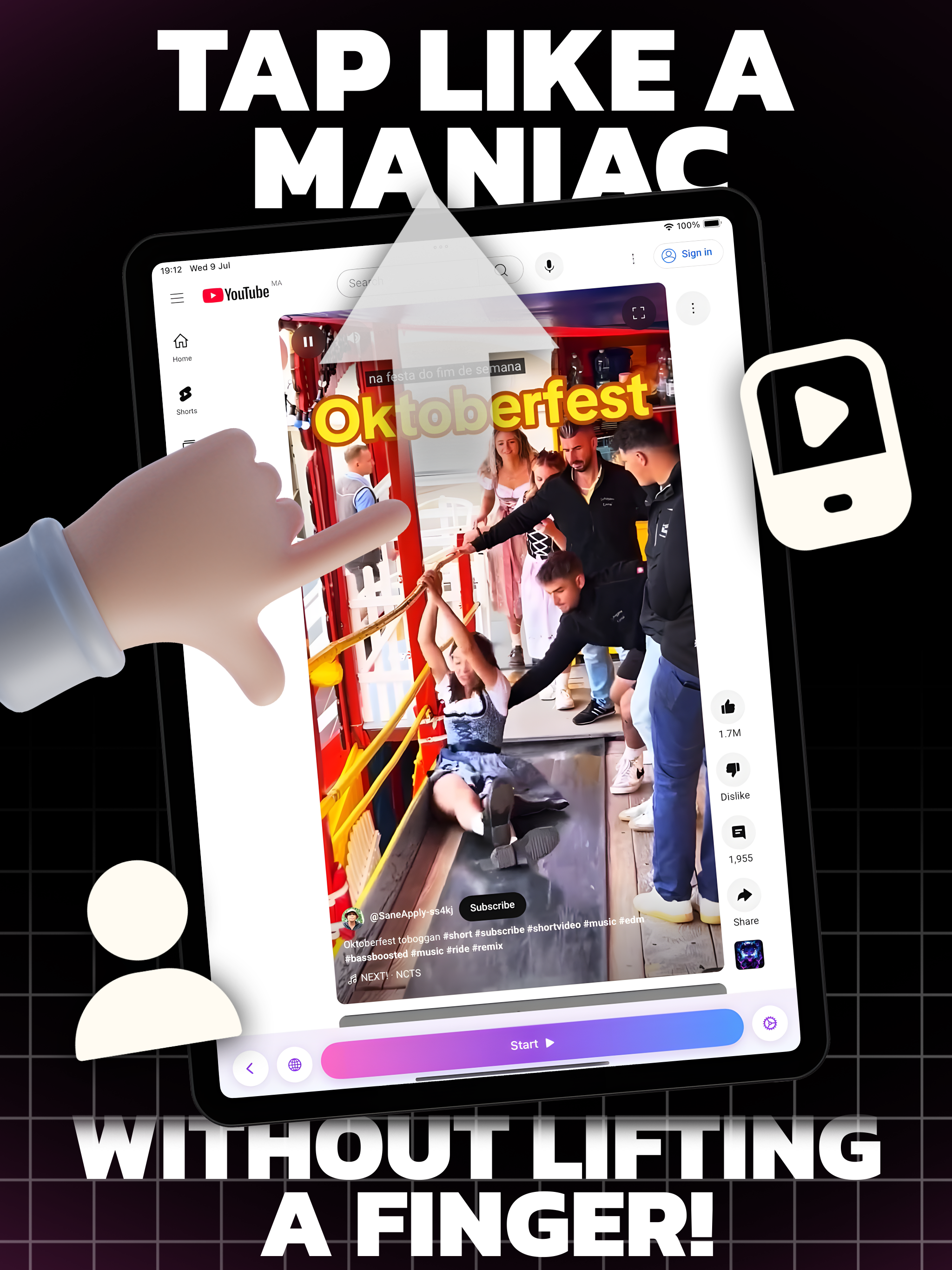 Auto Tap & Swipe on Screen screenshot 12