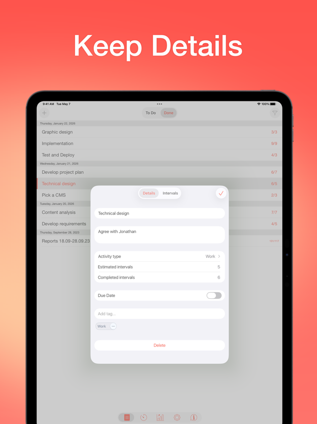 Be Focused Pro- Pomodoro Timer Screenshot