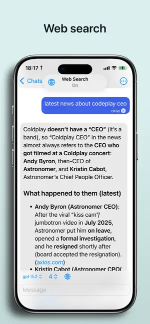 NSChat screenshot 2