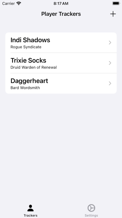 Screenshot #1 pour Daggerheart Tracker
