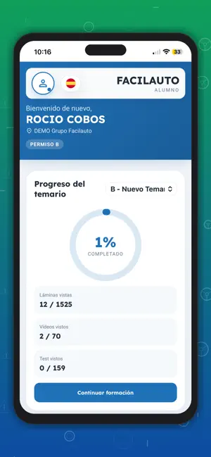 Facilauto Formacion iPhone screenshot 1