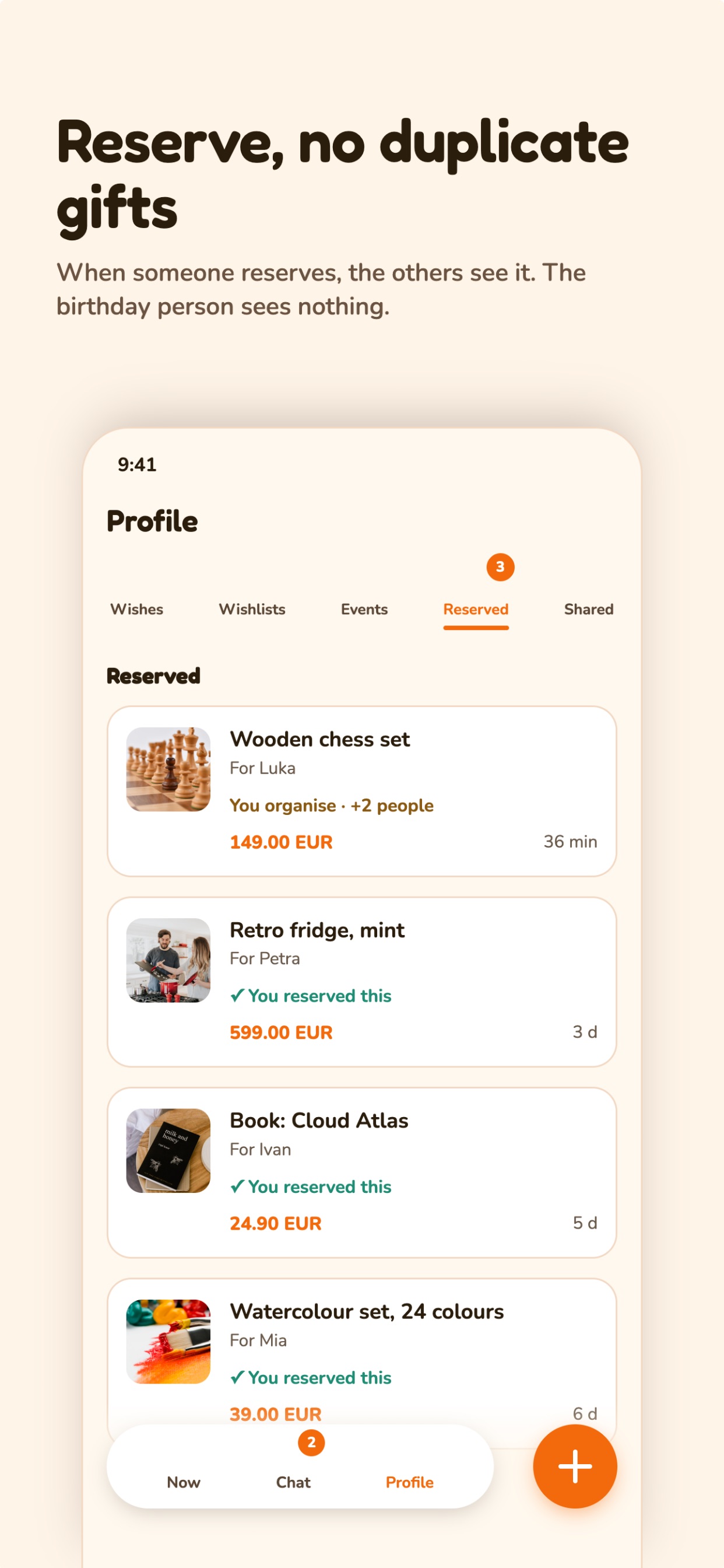 Screenshot 4 of Darko: Wishlists & Group Gifts