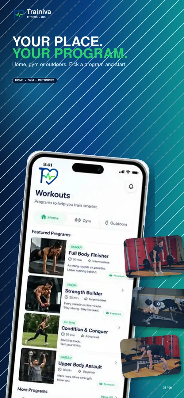 Screenshot #1 pour Trainiva : Coach Fitness IA