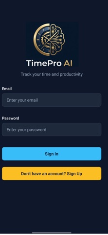 TimePro AI screenshot