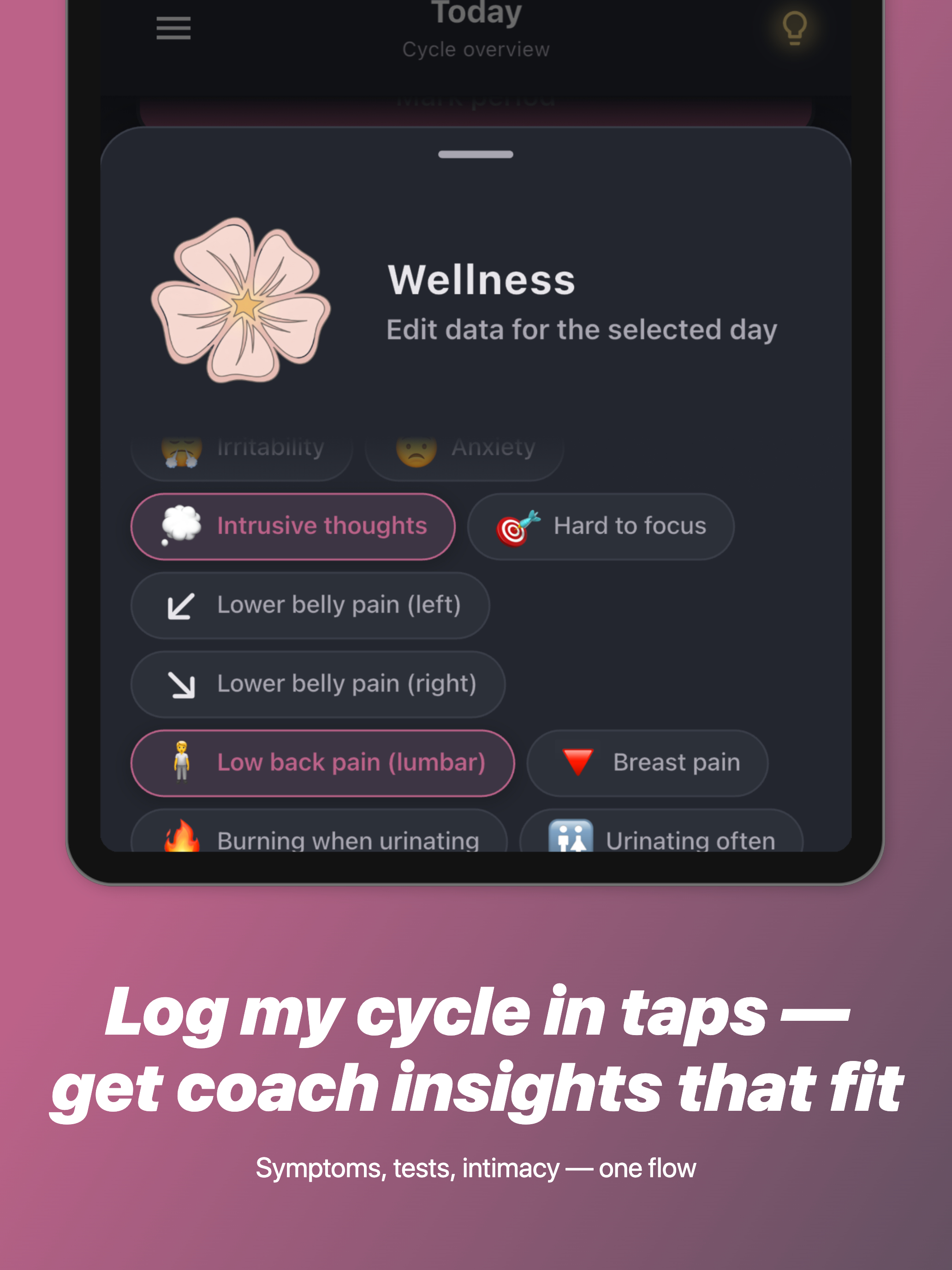 Bloomy - Cycle Period Tracker screenshot 12