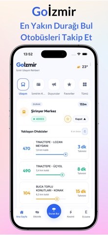 İzmir Ulaşım Rehberi - Goİzmir screenshot