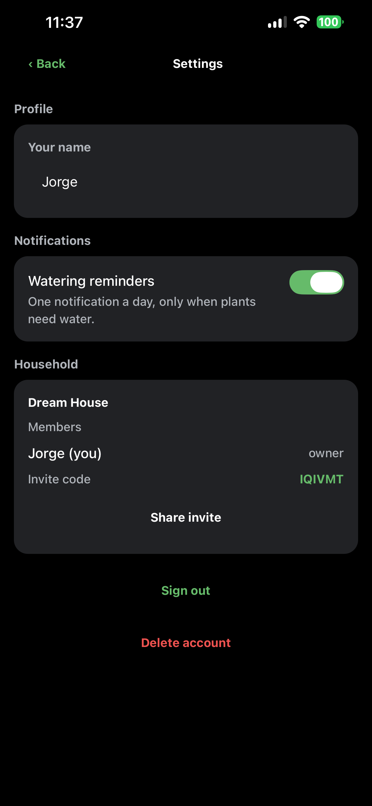 PlantCare: Family Plant Care screenshot 6