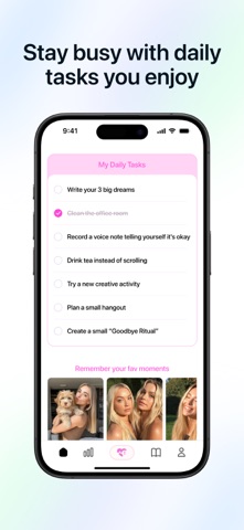 Forget – Breakup Recovery iPhone screenshot